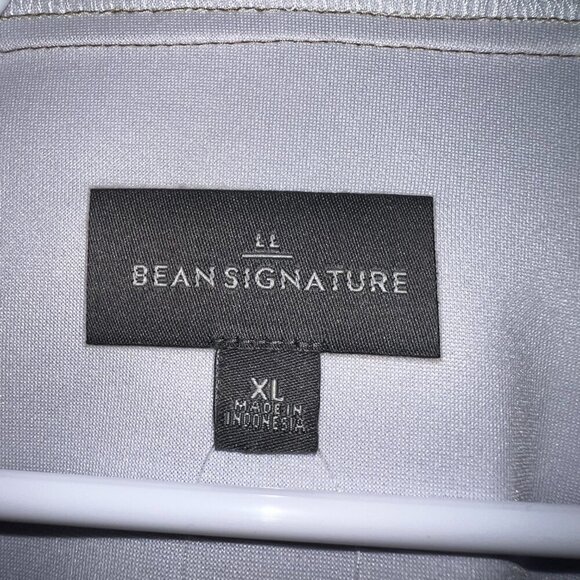 NWT L.L. Bean Men's Signature Fisherman Cove Coat Pine Bark/Navy Size XL - Picture 2 of 8